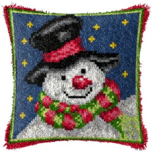 coussin-canevas-bonhomme-de-neige-3