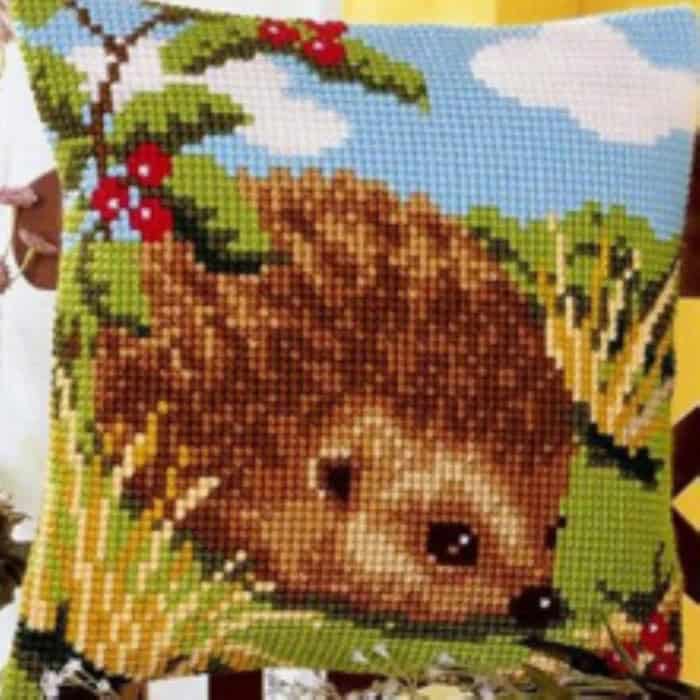 coussin-canevas-herisson-3