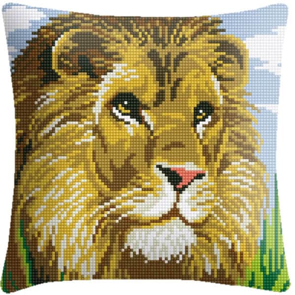 coussin-canevas-lion-3