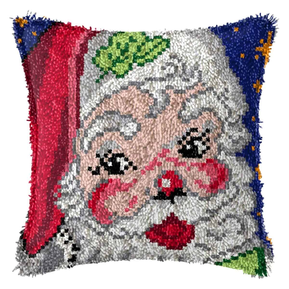coussin-canevas-pere-noel-1